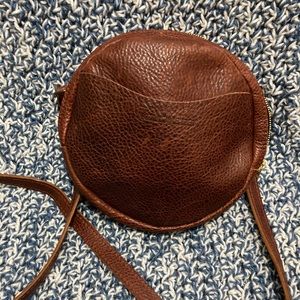Portland Leather Goods Small Circle Bag Nutmeg